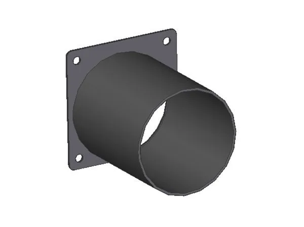 Патрубок для печи TEK UNIT, TEK ROLL