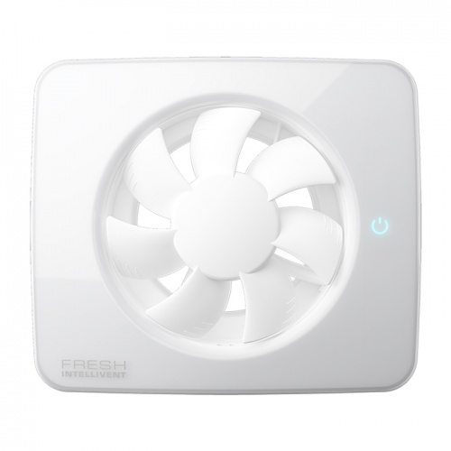 Вытяжка для ванной диаметр 100 мм PAX INTELLIVENT ICE White
