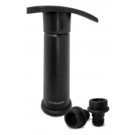 Вакуумный насос и 2 пробки, Vin Bouquet / Black Vacuum Pump