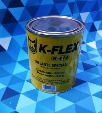 КЛЕЙ K-FLEX K414 (0,8 л., для теплоизоляции). Италия