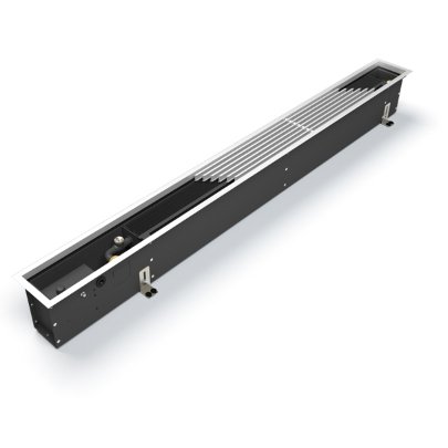 Внутрипольный конвектор длиной 2,1 м - 3 м Varmann Qtherm Slim 105x150x2400