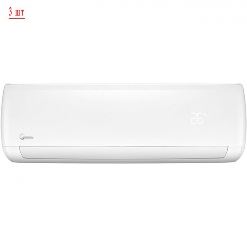 Мульти сплит система на 3 комнаты Midea M3OE-27HFN1-Q/MSMBAU-09HRFN1-Q(BW)*3шт