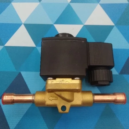 Вентиль соленойдный РИДАН 032L1212R EVR6 3/8" пайка (катушка в комплекте)