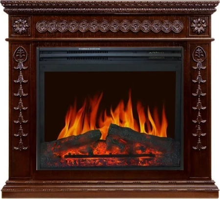 Каминокомплект Milan - Темный дуб с очагом Jupiter FX New (Royal Flame)