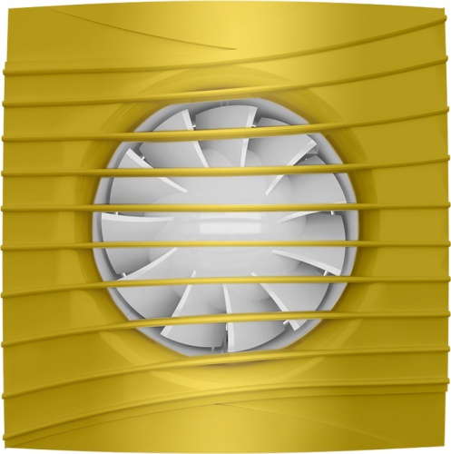 Вытяжка для ванной диаметр 100 мм ERA SILENT 4C champagne