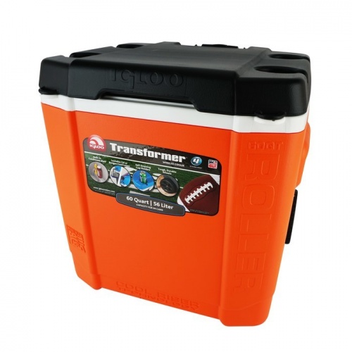 Термоэлектрический автохолодильник Igloo Transformer 60 Roller orange