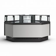 Витрины GC110 угловые открытые версия 2.0 (BAVARIA 4)
