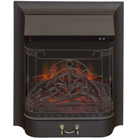 Очаг электрокамина InterFlame Majestic GLS Black/Brass