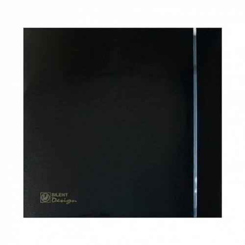 Вытяжка для ванной диаметр 100 мм Soler & Palau SILENT-100 CRZ BLACK DESIGN-4C