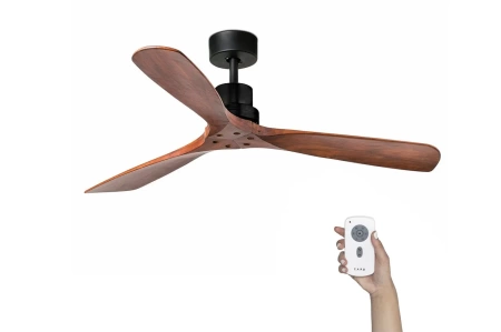 Потолочный вентилятор Faro Lantau Black Wood DC 33516DC