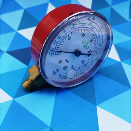 Мановакууметр M2-500-M-R12 Refco (R502, R22, R12, 68мм.)