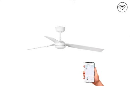 Потолочный вентилятор Faro Punt White DC Smart 33814WP