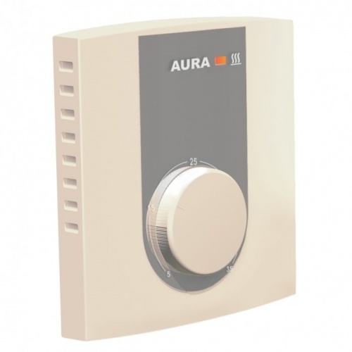 Терморегулятор для теплого пола Aura VTC 235 кремовый