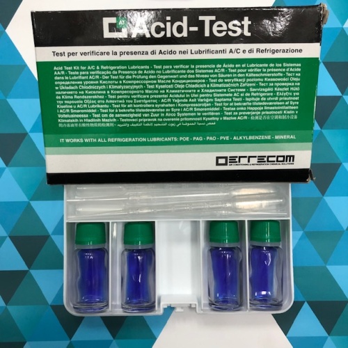 Тест на определение уровня кислоты в компрессорном масле (Acid-Test)