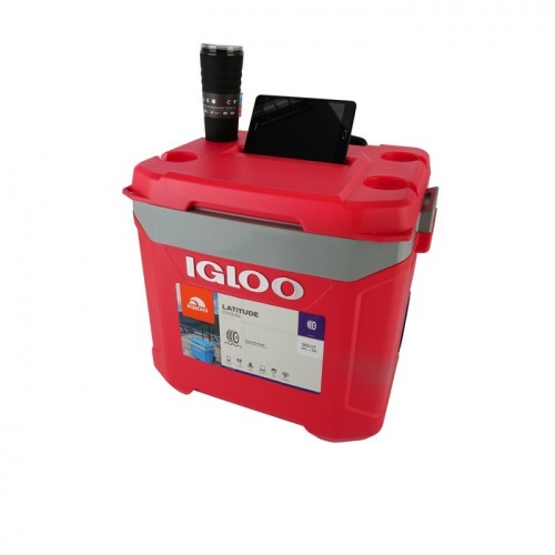 Термоэлектрический автохолодильник Igloo Latitude 60 Roller red
