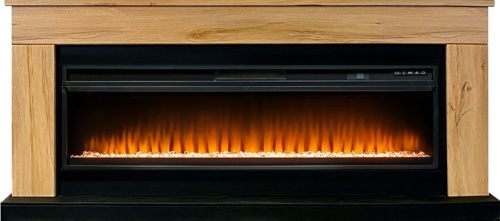 Каминокомплект Bergen 60 (Разборный) - Дуб галифакс с очагом Vision 60 LED
