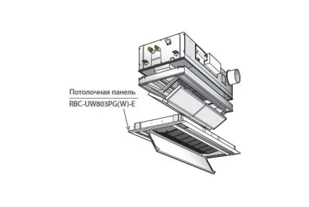 Потолочная панель (RBC-UW803PG(W)-E) Toshiba