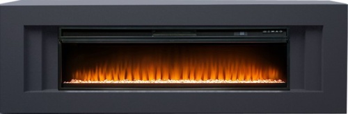 Каминокомплект Line 60 (Разборный) - Серый графит с очагом Vision 60 LED