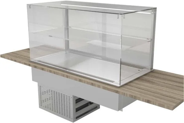 Витрина холодильная встраиваемая Gastrolux ВСВ-107/CUBE