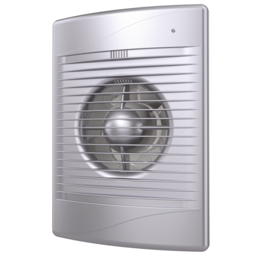Вытяжка для ванной диаметр 125 мм ERA STANDARD 5C gray metal