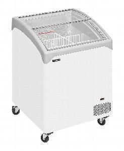 ЛАРЬ МОРОЗИЛЬНЫЙ СО СТЕКЛЯННОЙ ГНУТОЙ КРЫШКОЙ TEFCOLD NIC101SCEB