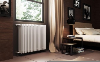 Стальной трубчатый радиатор 5-колончатый Arbonia 5030/10 N12 3/4 RAL 9016
