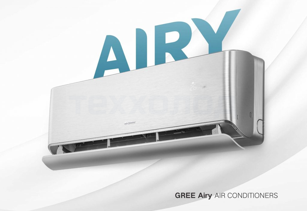Подарок при покупке GREE Airy в Теххолод: умная колонка и шлюз ZigBee для управления климатом Комплект подарков к GREE Airy: шлюз ZigBee и колонка SberBoom от Сбера в компании Теххолод