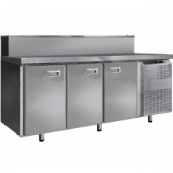 Стол холодильный для пиццы Финист СХСпц-700-3 (1810х700х1060) (10GN1/6 с крышкой)