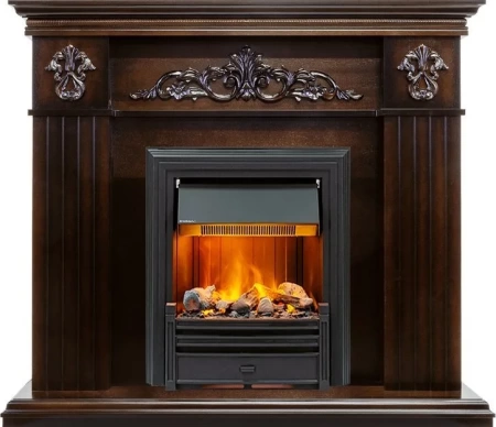 Каминокомплект Provence - Коньяк с очагом Brookline Black (Dimplex)