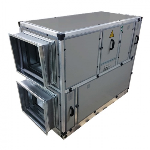 Приточно-вытяжная вентиляционная установка MIRAVENT ПВВУ GR EC – 2000 E (с электрическим калорифером