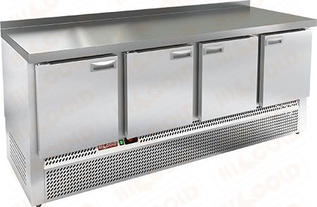 Стол морозильный с полимерным покрытием (RAL 7004)  HICOLD  SNE 1111/BT W