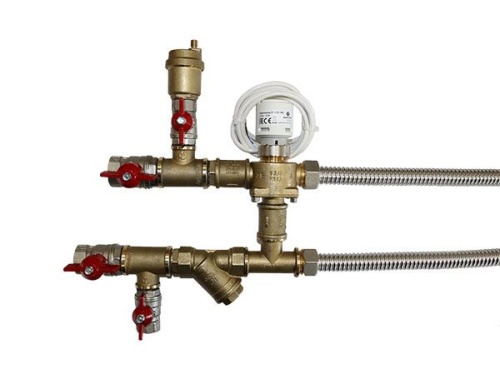 Узел обвязки фанкойла DF-3WVI 3/4 Kvs (6.0) DANTEX