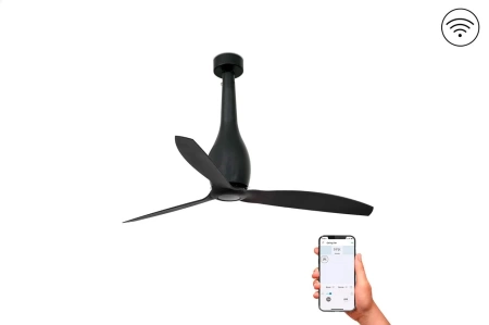 Потолочный вентилятор Faro Eterfan Black Matt DC Smart 32006WP