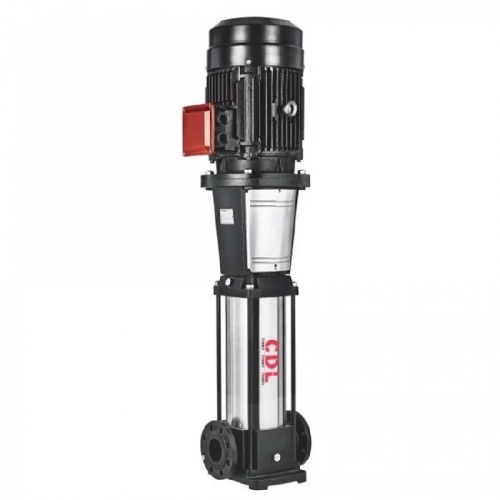 Насос многоступенчатый FANCY CDL 150-40 Ду125x125 Ру25 вертикальный, центробежный, присоединение - фланцевое, рабочих колес - 4, подача - 150 м3/ч, мощность - 55 кВт, напор - 84 м, напряжение - 380В, корпус - нержавеющая сталь 304, основание - чугун