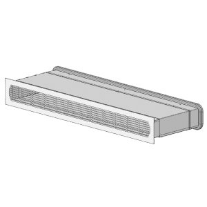 Комплект воздуховодов с фильтром и алюминиевыми решетками Dantherm для 70T