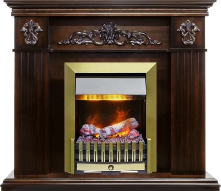 Каминокомплект Provence - Коньяк с очагом Danville Antique Brass FB2 (Dimplex)