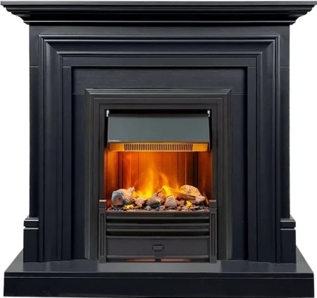Каминокомплект Bradford - Серый графит с очагом Brookline Black (Dimplex)