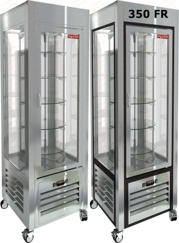 Витрина кондитерская вертикальная  HICOLD  VRC 350 R