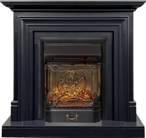 Каминокомплект Bradford - Серый графит с очагом Majestic FX M Black RC