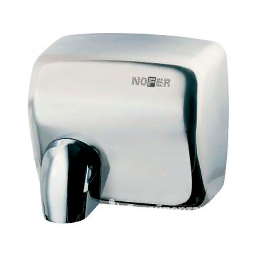 Металлическая сушилка для рук Nofer CYCLON 2450 W глянцевая