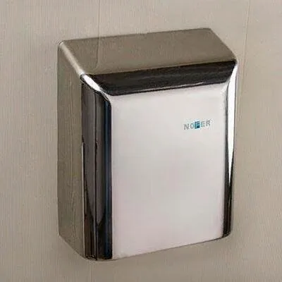 Металлическая сушилка для рук Nofer FUGA 800 W глянцевая