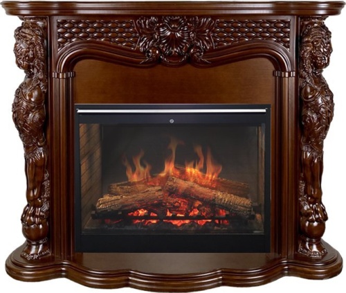 Каминокомплект Castle - Темный дуб с очагом Symphony 30'' DF3020-INT