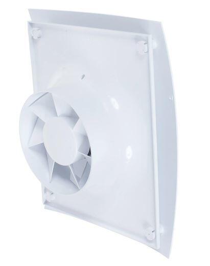 Вытяжка для ванной диаметр 100 мм ERA PARUS 4C dark gray metal