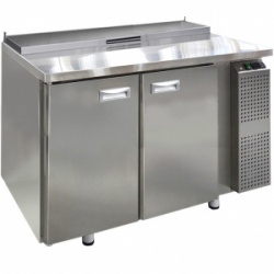 Стол холодильный саладетта Финист СХСмс-600-2 (1200х600х850) (4GN1/6 с крышкой)