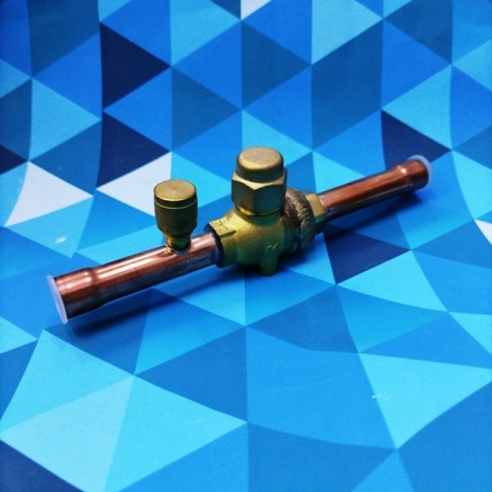 Вентиль шаровой со штуцером SBV(M)-JA4YHSY-1-S (1/2", 12 мм., пайка) Китай