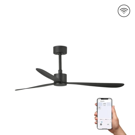 Потолочный вентилятор Faro Amelia L Black Smart 33761WP