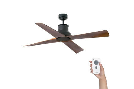 Потолочный вентилятор Faro Winche Black Wood DC 33481