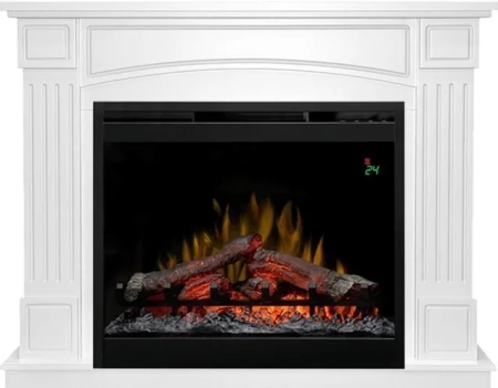 Каминокомплект Boston - Белый с очагом Symphony 26'' DF2624L-INT (Dimplex)