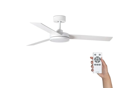 Люстра-вентилятор Faro Barth Led White DC 34260