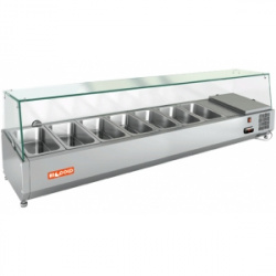 Витрина холодильная настольная HICOLD VRX 1500 1/3
